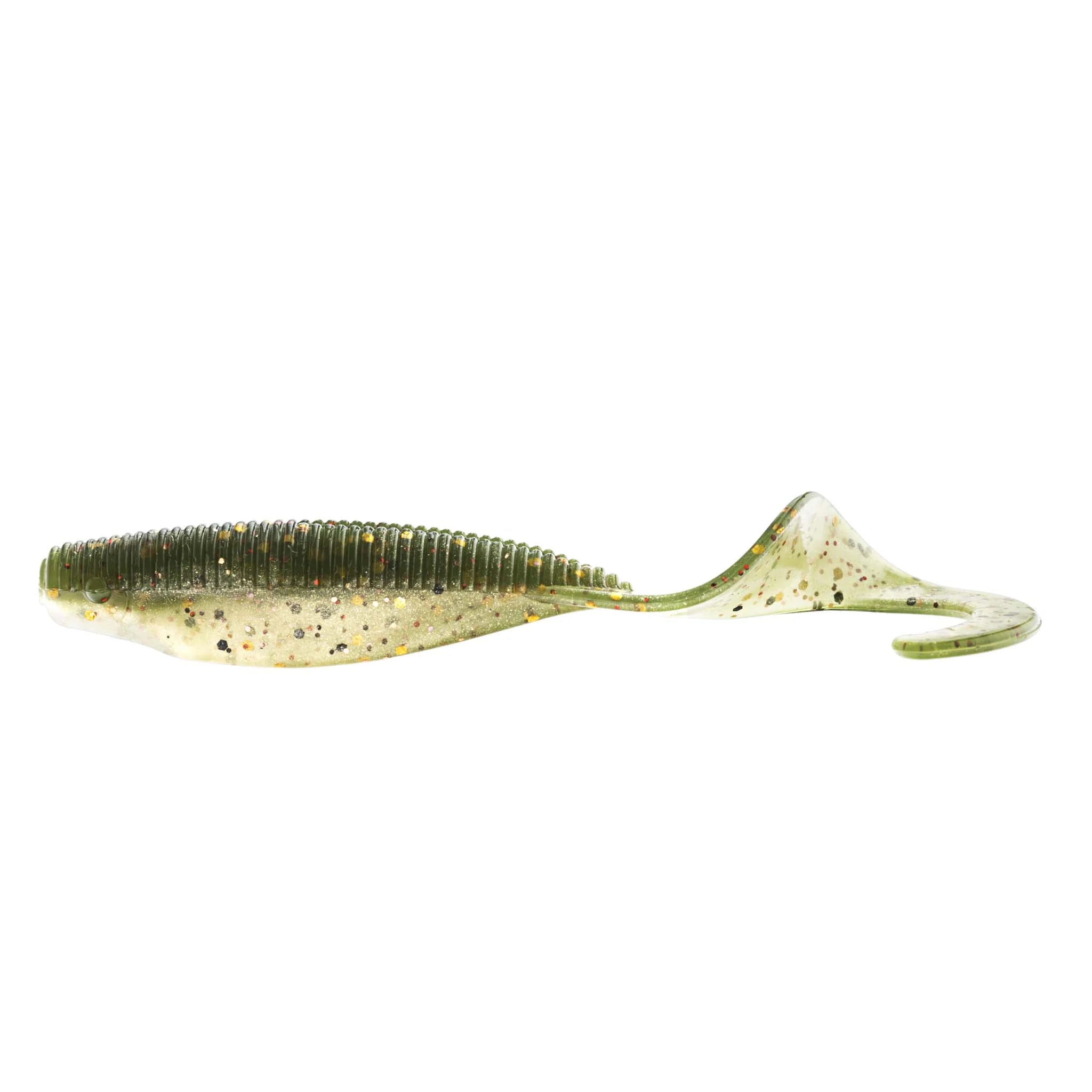 ZMan Scented Curly TailZ Soft Plastic Baits | 4 Inch | 5 Pcs Per Pack | - FishermanshubRedfish Toad