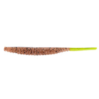 ZMan Swimmin' Trout Trick Soft Plastic Baits | 3.5 Inch | 6 Pcs Per Pack | - FishermanshubPumpkin/ Chartreuse Tail