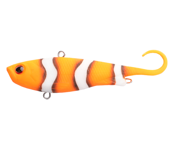 Zerek Fish Trap Soft Lures | 8 Cm , 13.5 Gm | 9.5 Cm , 18 Gm | - Fishermanshub9.5 CmClown Fish