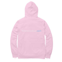 Men's / Woman's Angling Hoodie | Fishermanshub.com White Logo Front , Fishermanshub.com Behind| Hoodie | - FishermanshubLight PinkXS