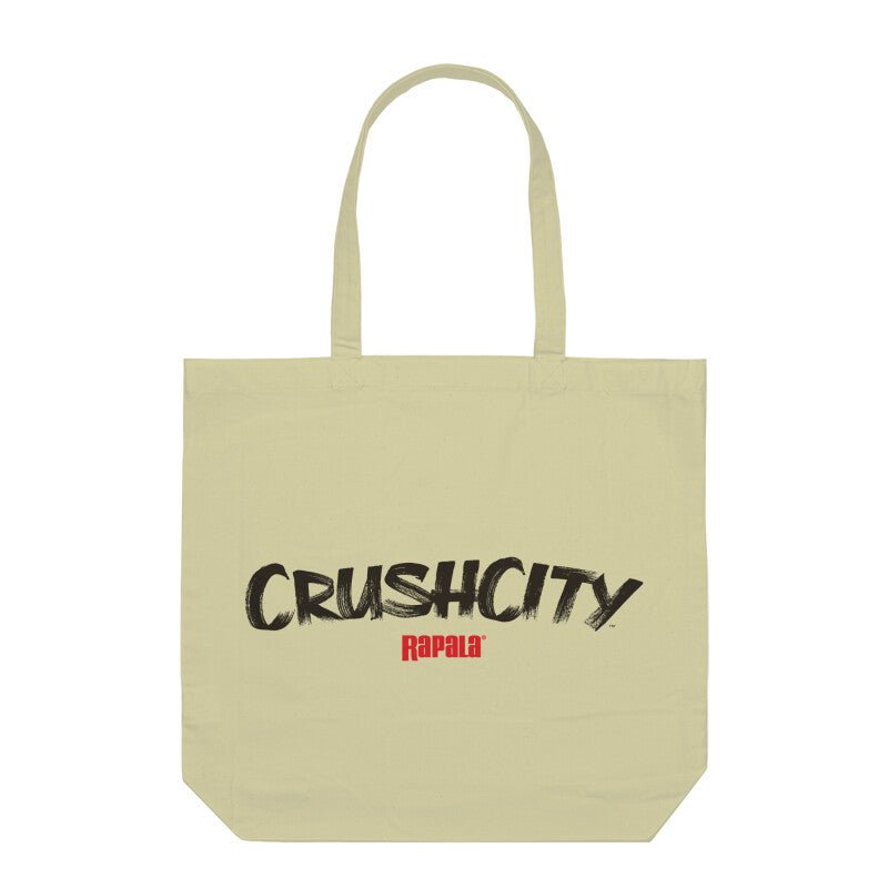 Rapala Crush City Tote Bags For Anglers | White | - FishermanshubHalf WhiteWith Zipper