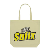 Sufix Tote Bags For Anglers | Black | Half White | - FishermanshubHalf WhiteWith Zipper