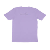 Men's Angling T-Shirt's | Storm Logo Front , fishermanshub.com behind | Round Neck | Short Sleeves | - FishermanshubIris LavenderS