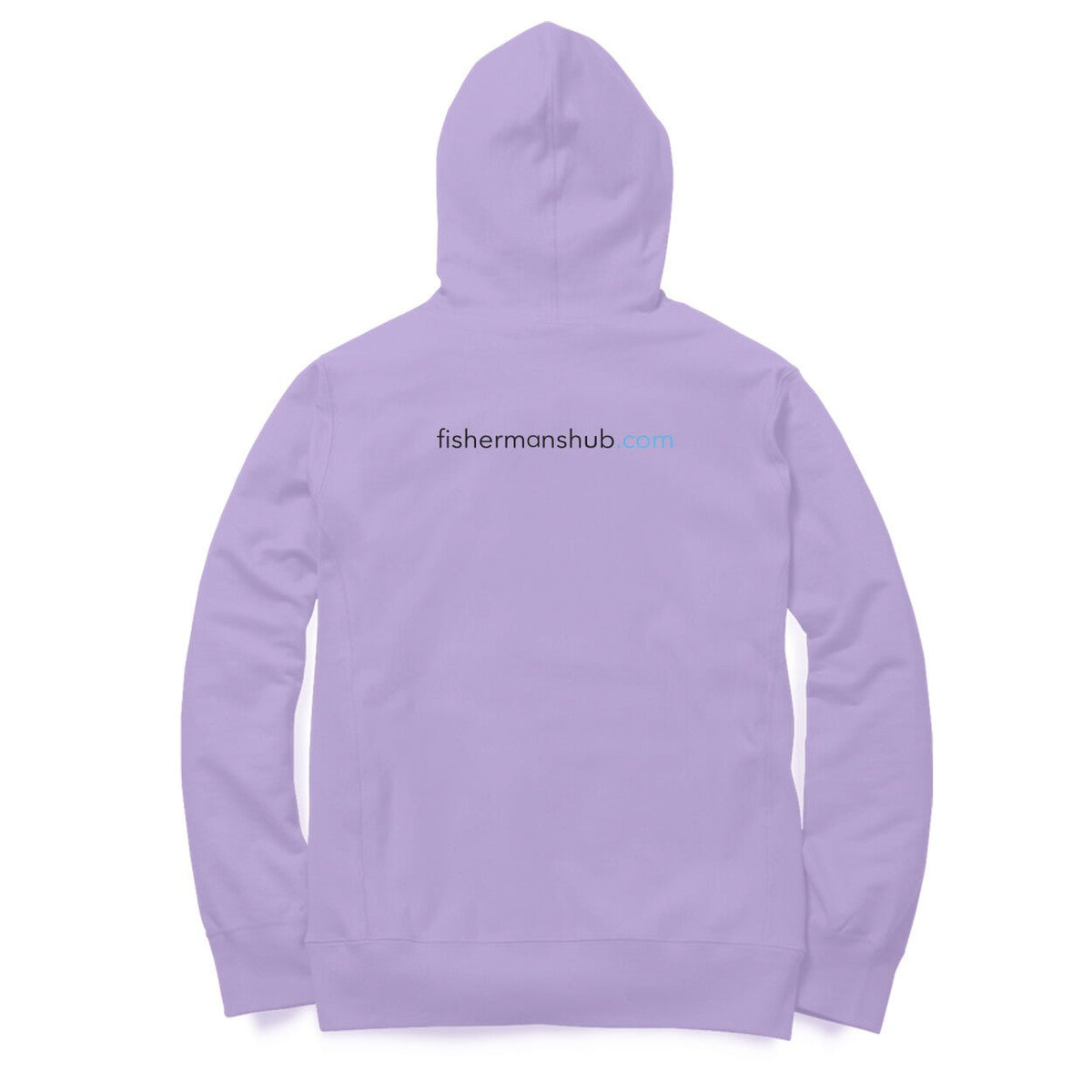 Men's / Woman's Angling Hoodie | Storm Logo Front, Fishermanshub.com Behind | Hoodie | - FishermanshubIris LavenderXS
