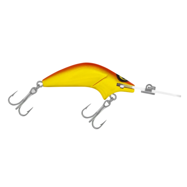 Halco Poltergeist Hard Lure | 8 Cm | 17 Gm | Floating | Trolling | - Fishermanshub8 CmChrome Gold Orange Back R11