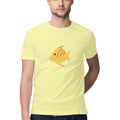 Men's Angling T-Shirts | Sea Creatures Toon Series | Pomfret | Round Neck | Short Sleeves