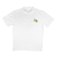 ஆண்கள் அங்கிலிங் போலோ சட்டு | கடல் உயிரியல் தொகுப்பு | மகிழ்ச்சியான கடல் ஆமை | போலோ சட்டுகள் |