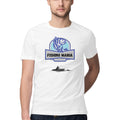 Men's Angling T-shirt's, Fishing Mania, Round Neck