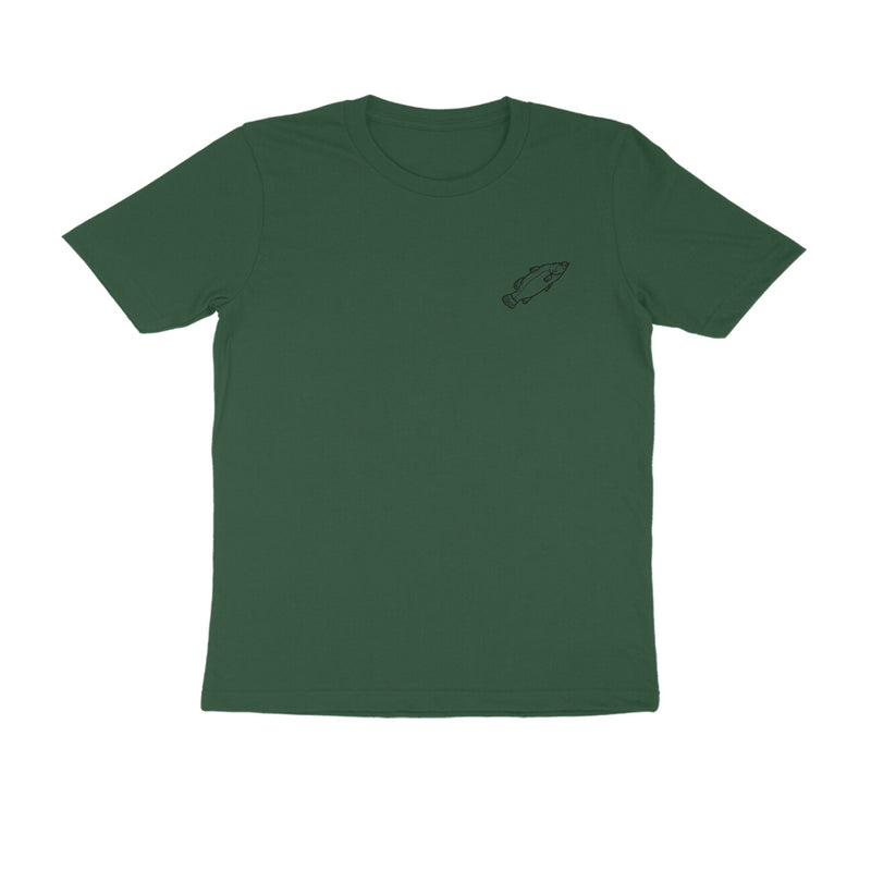 Men's Angling T-Shirt's | Barramundi - Front & Back Description | Round Neck | Short Sleeves | 2 Sided Print |