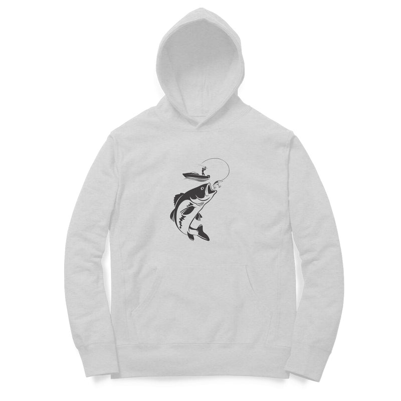 Mens / Woman's Angling Hood | Fish On in Front, Nothing Behind| Hoodie
