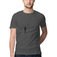 Men's Angling T-Shirts | The Lone Angler| Round Neck | Short Sleeves |