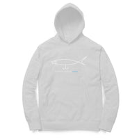 Men's / Woman's Angling Hoodie | Fishermanshub.com White Logo Front , Fishermanshub.com Behind| Hoodie | - FishermanshubMelange GreyXS