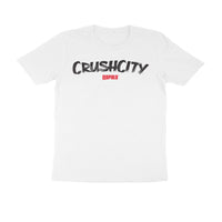 Men's Angling T-Shirt's | Rapala CrushCity Red & Black Logo Front , fishermanshub.com behind | Round Neck | Short Sleeves | White | - FishermanshubWhiteS
