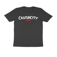 Men's Angling T-Shirt's | Rapala Crush City Red & White Logo Front , fishermanshub.com behind | Round Neck | Short Sleeves | Black | - FishermanshubBlackS