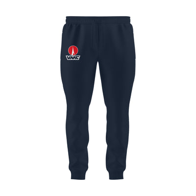 Fishermanshub Men's Angling Joggers | VMC Logo Front | Joggers | - FishermanshubNavy BlueS