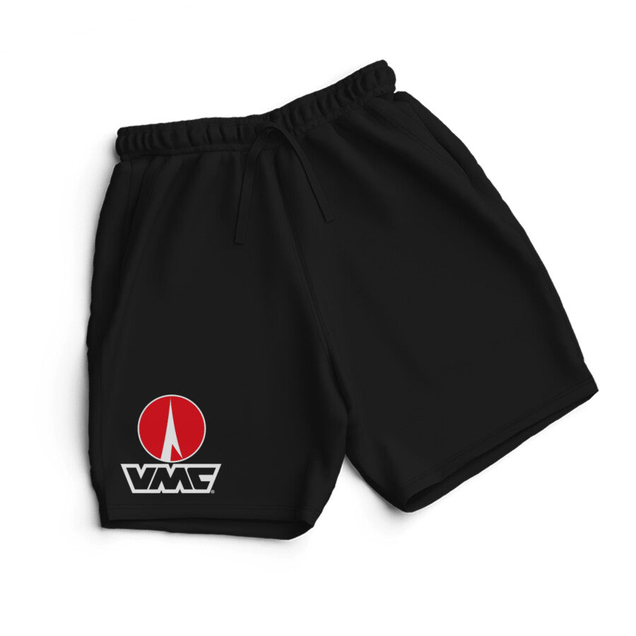 Fishermanshub Men's Angling Shorts | VMC Logo Front | Shorts | - FishermanshubBlackS