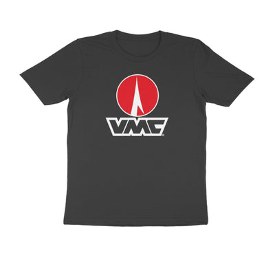 Men's Angling T-Shirt's | VMC Logo Front , fishermanshub.com behind | Round Neck | Short Sleeves | - FishermanshubBlackS
