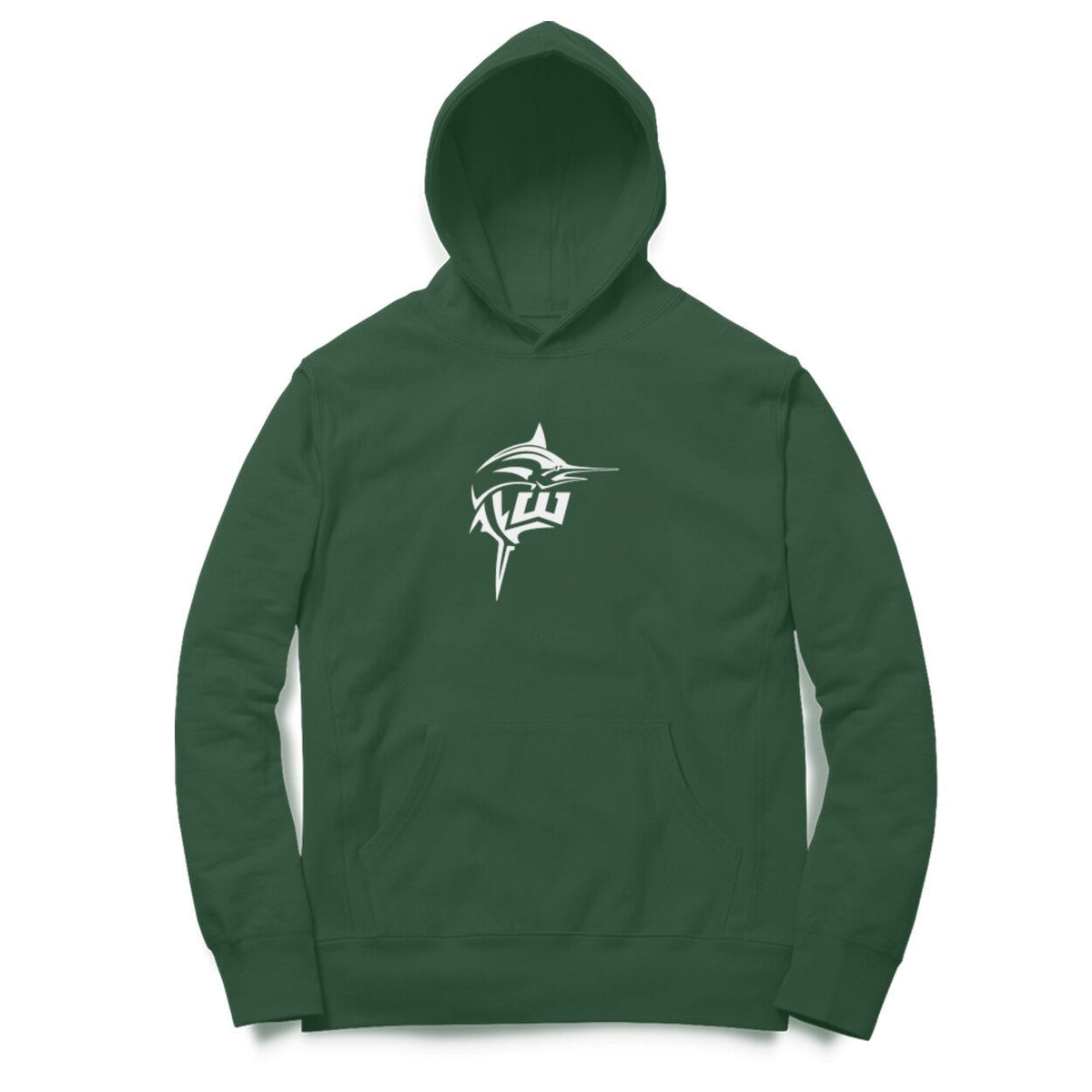 Men's / Woman's Angling Hoodie | Williamson Logo Front, Fishermanshub.com Behind | Hoodie | - FishermanshubOlive GreenL
