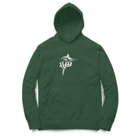 Men's / Woman's Angling Hoodie | Williamson Logo Front, Fishermanshub.com Behind | Hoodie | - FishermanshubOlive GreenL