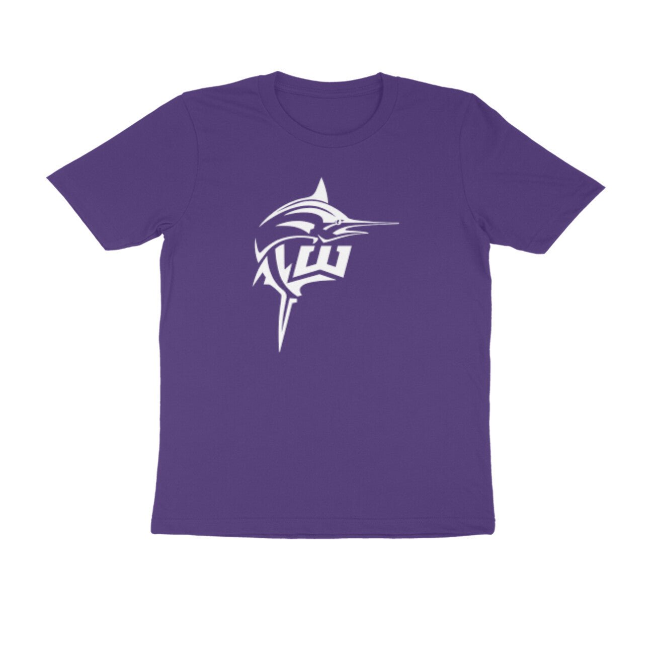 Men's Angling T-Shirt's | Williamson Logo Front , fishermanshub.com behind | Round Neck | Short Sleeves | - FishermanshubPurple5XL