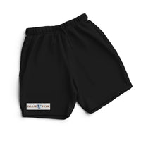 Fishermanshub Men's Angling Shorts | Blue Fox Logo Front | Shorts | - FishermanshubBlackS