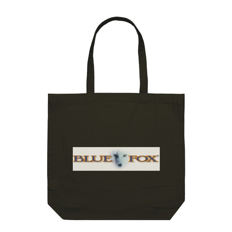 Blue Fox Tote Bags For Anglers | - FishermanshubBlackWith Zipper