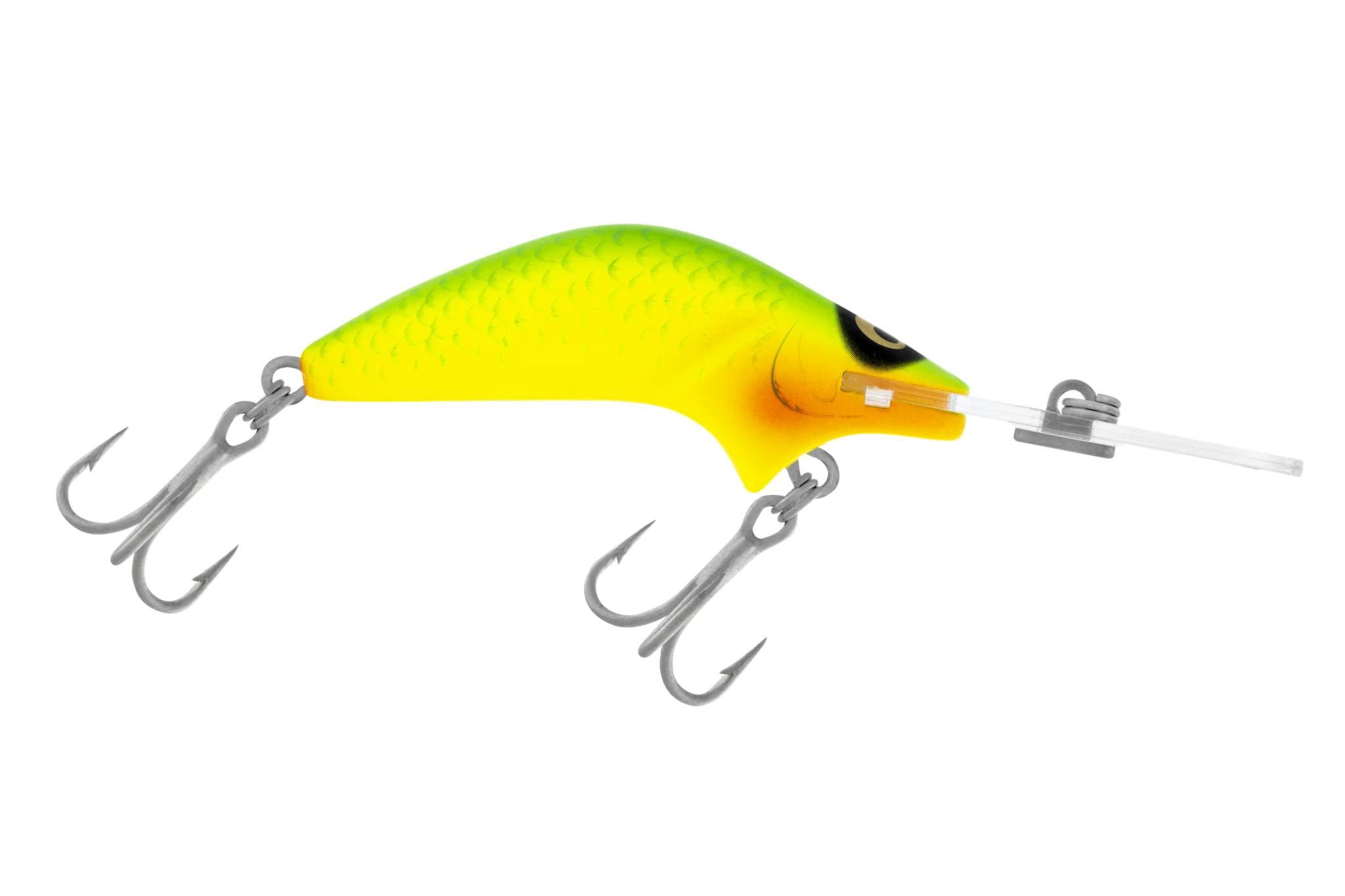 Halco Poltergeist Hard Lure | 8 Cm | 17 Gm | Floating | Trolling | - FishermanshubGreen Fluro R7