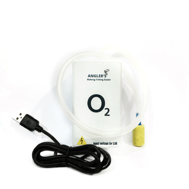 Angler's Aquarium and Bait Fish Aeration Pump with USB Charging (Non Rechargeable) - fishermanshubNon Rechargeable