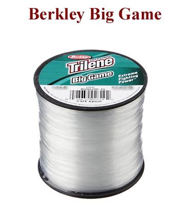Berkley Trilene Big Game Mono Leader Clear 50m 80lb 0.89mm