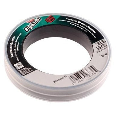 Berkley Trilene Big Game Nylone Monofilament Leader | 50 Mt / 55 Yd | Clear - fishermanshub0.61MM | 18.1Kg (40Lb)Clear