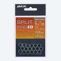 BKK Split Ring 51 | 14 to 18 Pcs Per Pack | - fishermanshub3