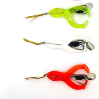 Bassart Kicker Frog Lure | 8 Cm | 13 Gm | - fishermanshub8 CmOrange