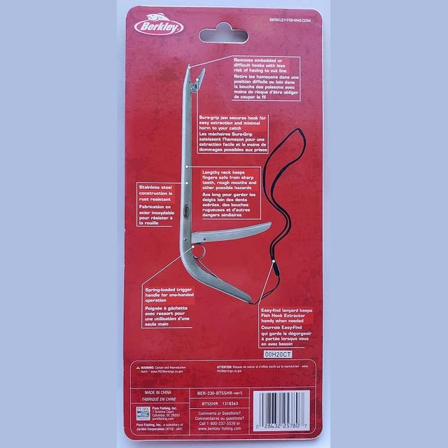 Berkley Fish Hook Extractor | Fish Hook Remover - fishermanshubBER-230-BTSSHR