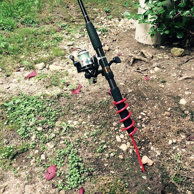 Berkley Spiral Rod Holder | Fishing Gear | Red