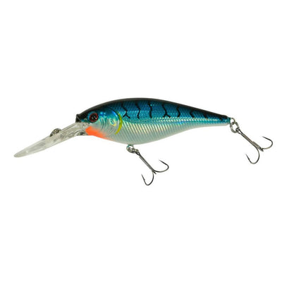 Berkley Flicker Shad Hard Lure | Slow Rising | Floating | 4 Cm | 3.5 Gm | - fishermanshub4 CmBlue Tiger