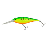 Berkley Flicker Shad Hard Lure | Slow Rising | Floating | 4 Cm | 3.5 Gm | - fishermanshub4 CmFiretiger
