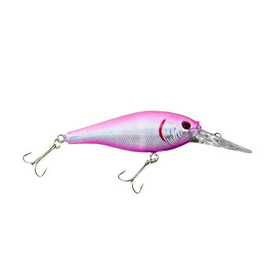 Berkley Flicker Shad Hard Lure | Slow Rising | Floating | 4 Cm | 3.5 Gm | - fishermanshub4 CmHot Pink