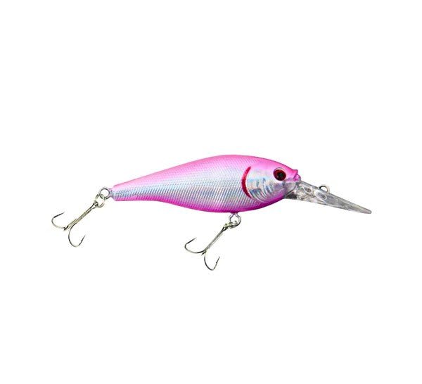 Berkley Flicker Shad Hard Lure | Slow Rising | Floating | 4 Cm | 3.5 Gm | - fishermanshub4 CmHot Pink