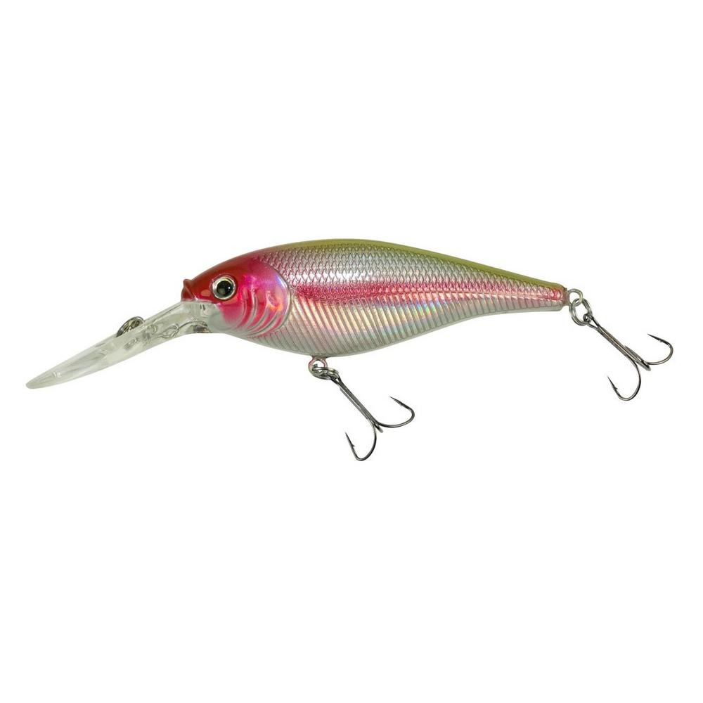 Berkley Flicker Shad Hard Lure| Slow Rising | 5 Cm , 5.6Gm | 6 Cm , 7.1 Gm | - fishermanshub5 CmChrome Clown
