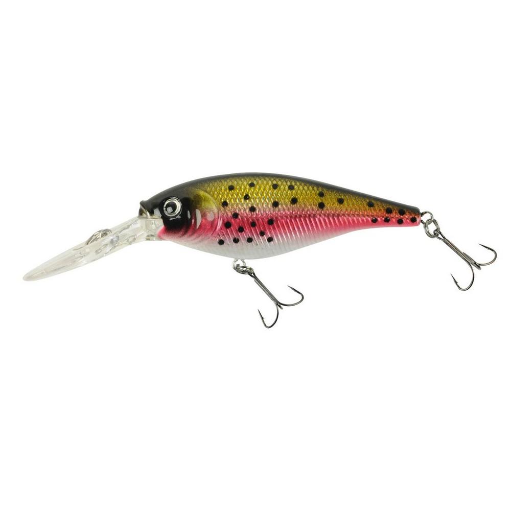 Berkley Flicker Shad Hard Lure| Slow Rising | 5 Cm , 5.6Gm | 6 Cm , 7.1 Gm | - fishermanshub5 CmRainbow Trout