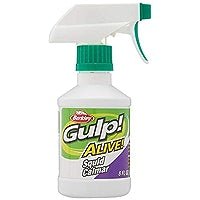 Berkley Gulp Alive Flavoured Bait Spray & Lure Enhancer | 237 ML | - fishermanshubSquid Calmar
