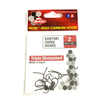 Berkley Kantuki Single Chinu Hooks | 13 Pcs Per Pack - fishermanshub2