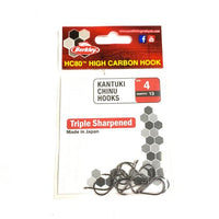 Berkley Kantuki Single Chinu Hooks | 13 Pcs Per Pack - fishermanshub4
