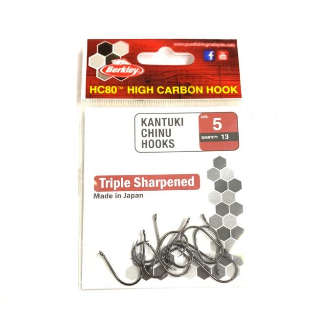 Berkley Kantuki Single Chinu Hooks | 13 Pcs Per Pack - fishermanshub5