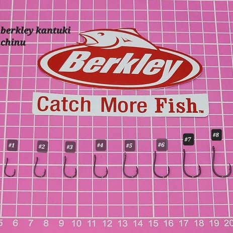 Berkley Kantuki Single Chinu Hooks | 13 Pcs Per Pack - fishermanshub5