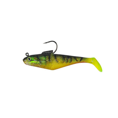 Berkley Power Bait Pre-Rigged Swim Shad | 2 Inch | 3.5 Gm | 5 Pcs Per Pack - fishermanshub2 InchFire Tiger