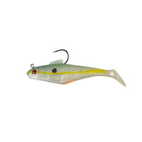 Berkley Power Bait Pre-Rigged Swim Shad | 4 Inch | 12 Gm | 3 Pcs Per Pack - fishermanshub4 InchChartreuse Shad