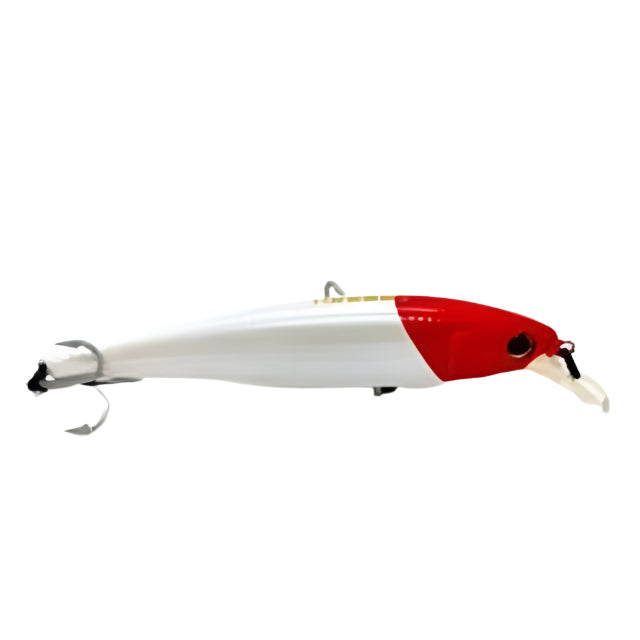 Cassan Enticer Hard Plastic Lures | 12 Cm | 22 Gm | Suspending - fishermanshub12 CmRED HEAD