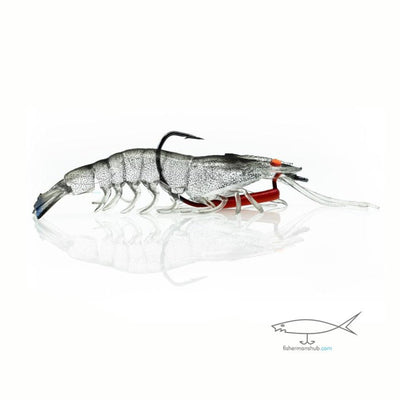 Chasebaits Flick Prawn Sof Bait Lure With Jig Head | Sinking