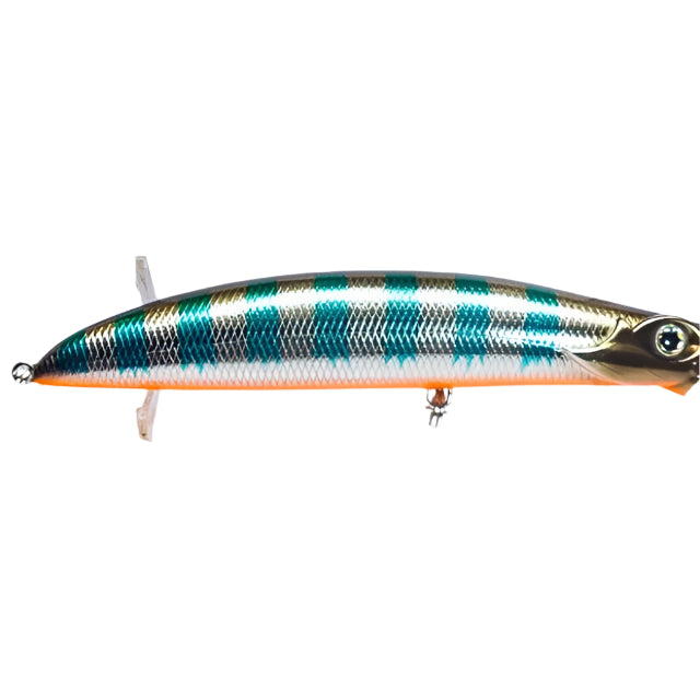 Cassan Ultra Minnow Hardbait Lure | 13.5 Cm | 30.8 Gm | Floating - fishermanshub13.5 CmCOL 597